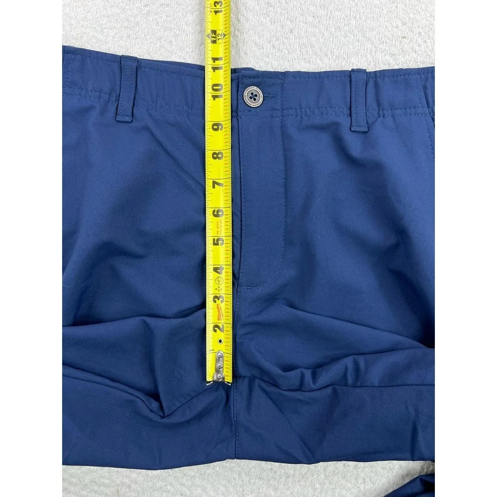 Under Armour Pants Mens 34x32 Blue Match Play Straight Performance Stretch Chino